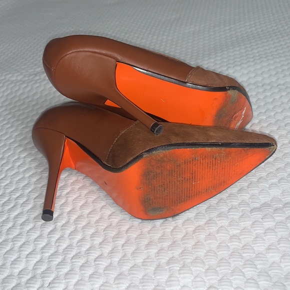 Joe fresh pump caramel fur heels - Picture 4 of 4